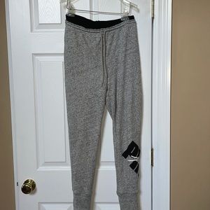 Victoria Secret Pink Grey Heather Joggers